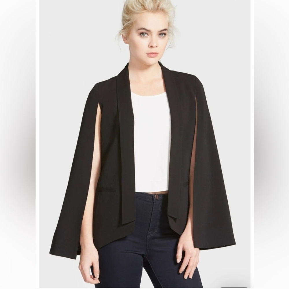 NWT Setre Black Women's Blazer Cape